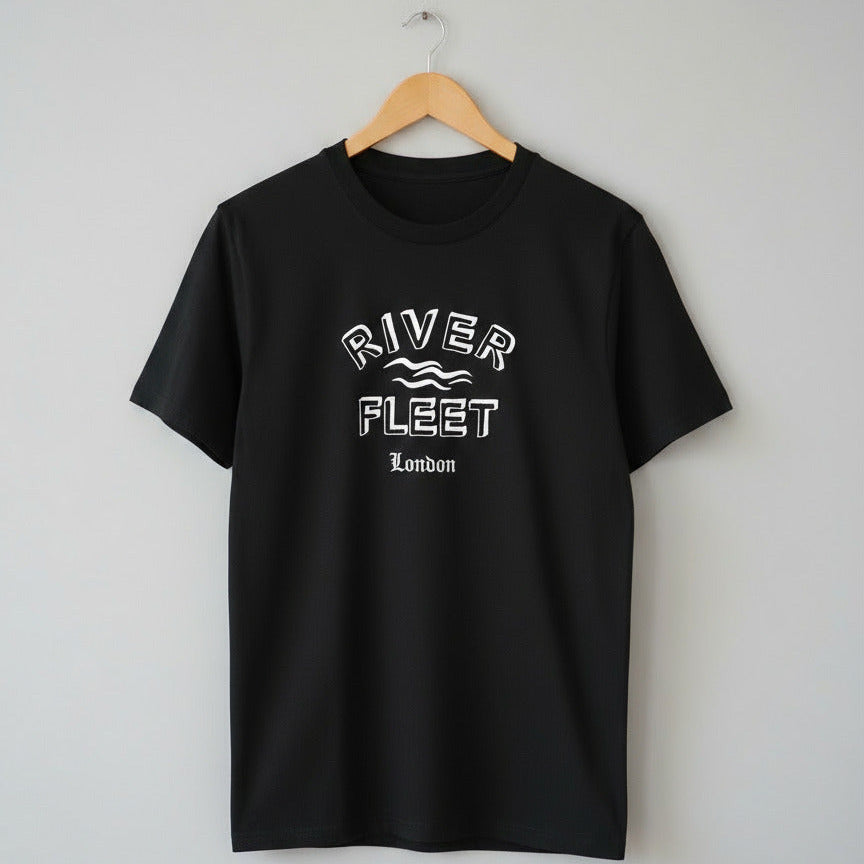 River Fleet, London Organic Cotton T-Shirt - Souvenir Top, Various Colours