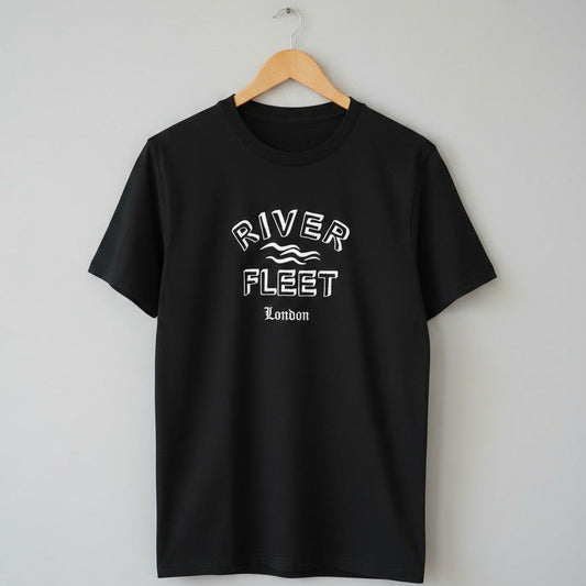 River Fleet, London Organic Cotton T-Shirt - Souvenir Top, Various Colours