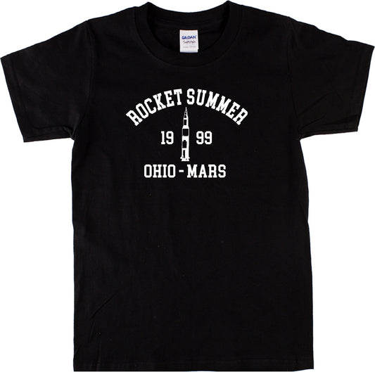 Rocket Summer T-shirt - Martian Chronicles, Ray Bradbury, Sci-Fi, Various Colours