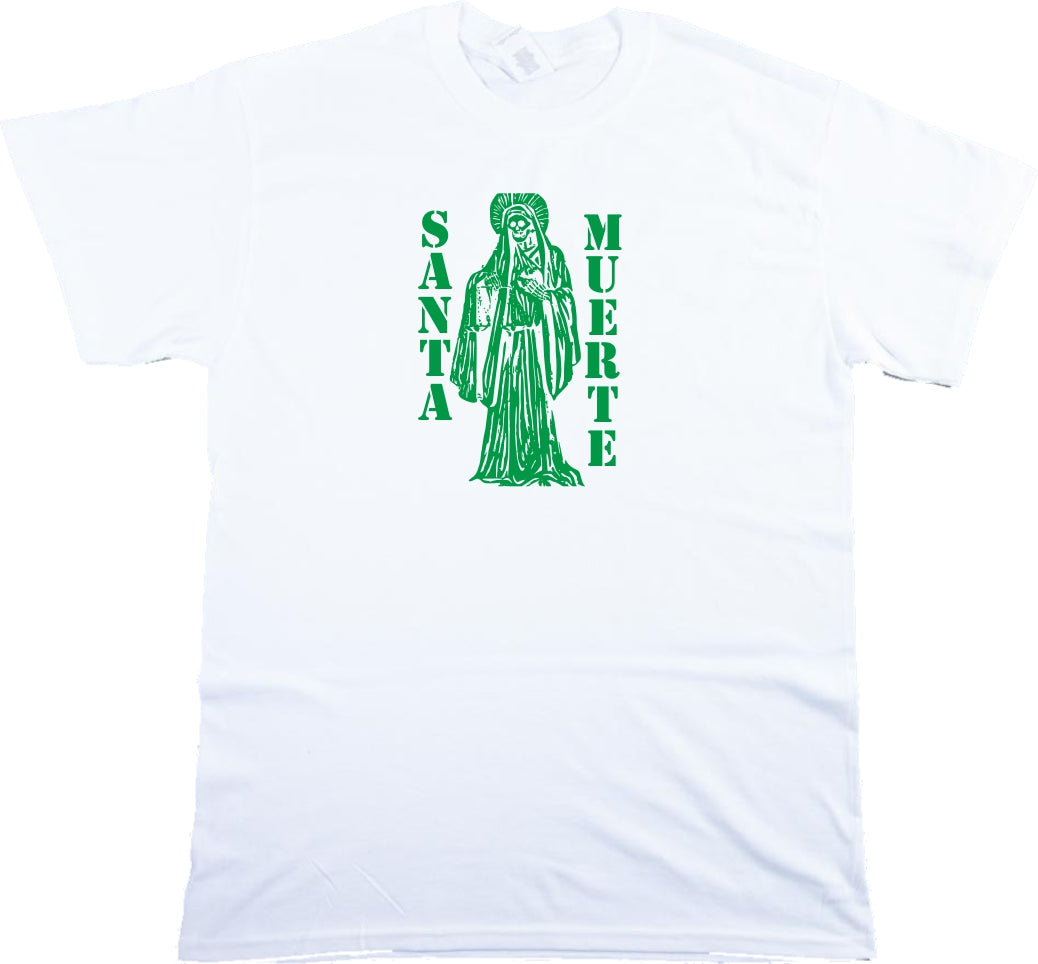 La Santa Muerte T-Shirt, Mexican Day Of The Dead, Various Colours