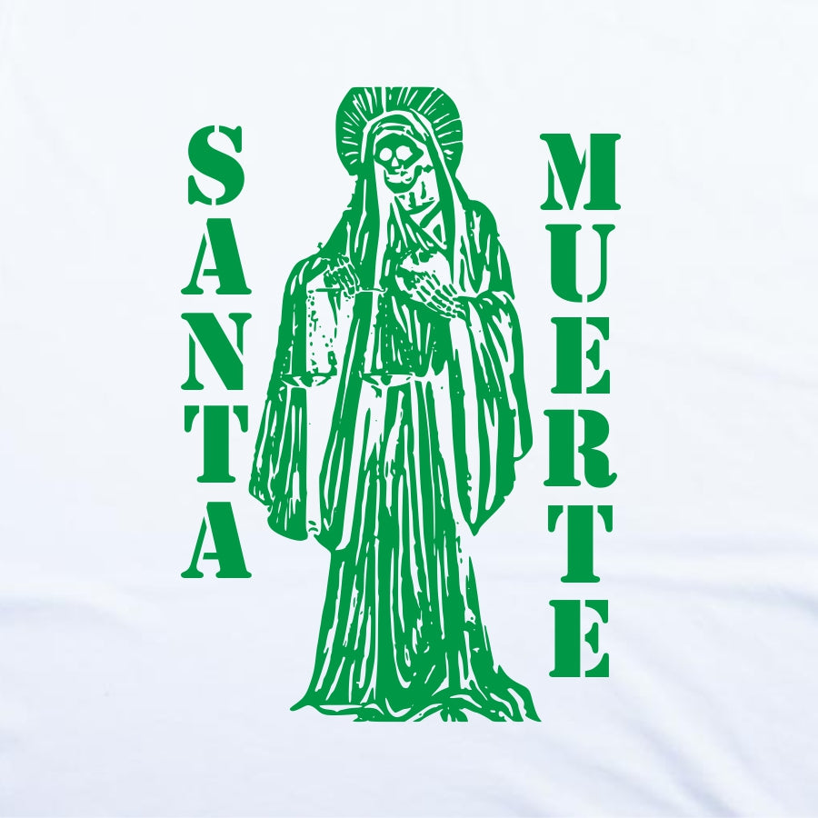 La Santa Muerte T-Shirt, Mexican Day Of The Dead, Various Colours