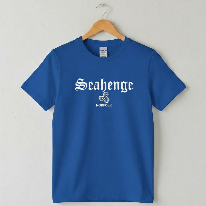 Seahenge T-Shirt - Norfolk Prehistoric Stones Monument Souvenir, Various Colours