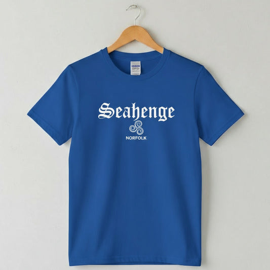 Seahenge T-Shirt - Norfolk Prehistoric Stones Monument Souvenir, Various Colours