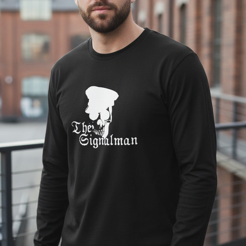 The Signalman Long Sleeve T-Shirt: Inspired By Charles Dickens Ghost Story, Various Colours