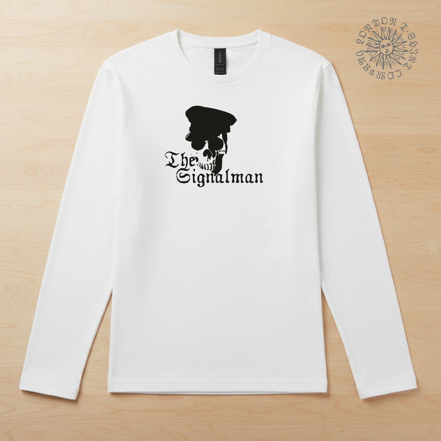 The Signalman Long Sleeve T-Shirt: Inspired By Charles Dickens Ghost Story, Various Colours