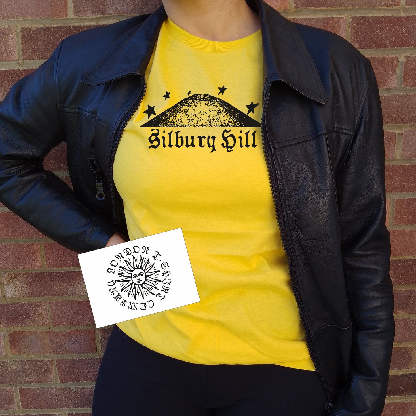 Silbury Hill T-Shirt - Ancient Mound, Avebury, Wiltshire Souvenir, Various Colours