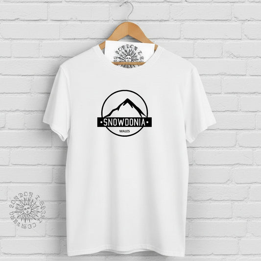 Snowdonia T-Shirt - Wales, Yr Wyddfa Souvenir, Various Colours