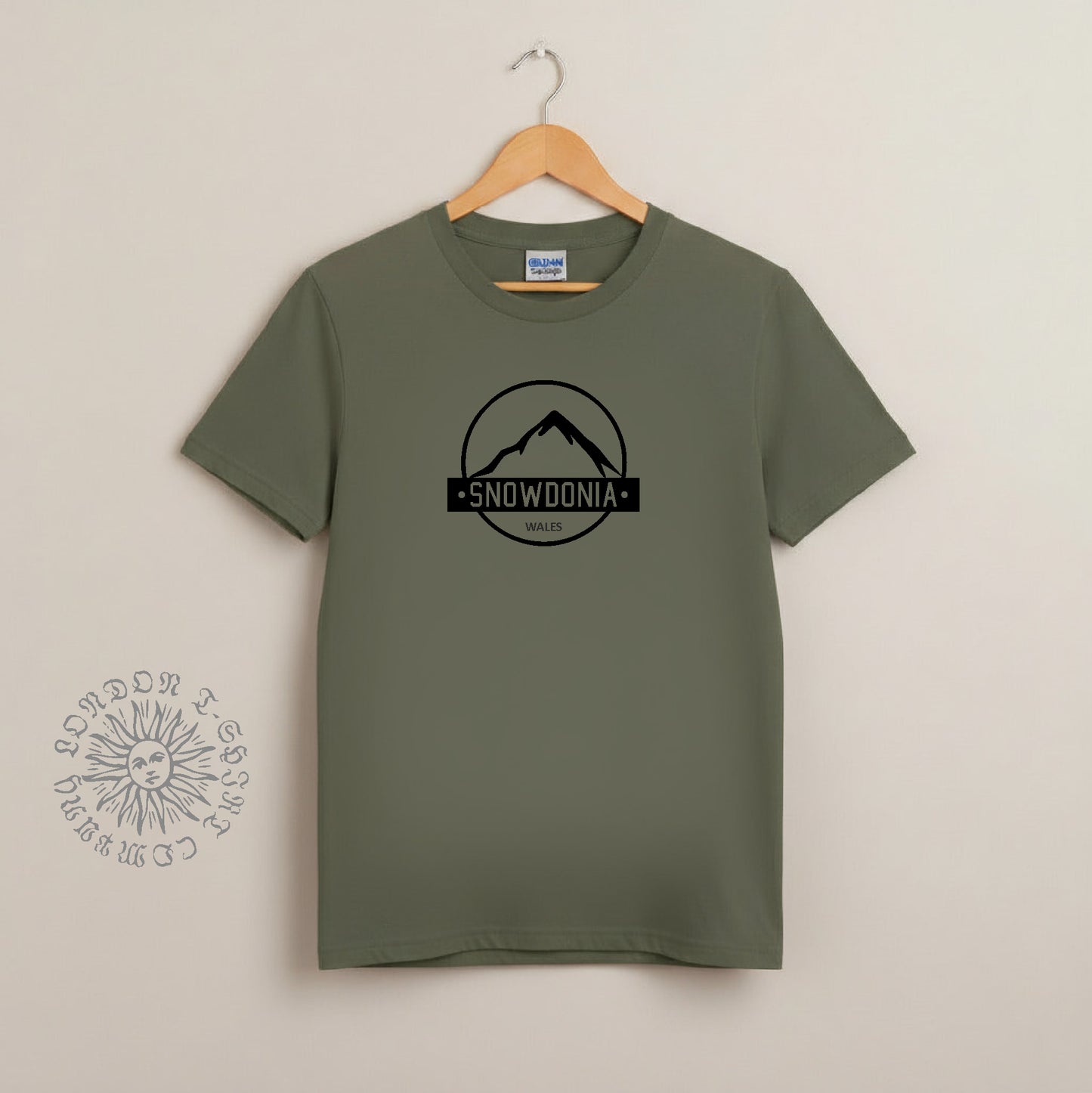 Snowdonia T-Shirt - Wales, Yr Wyddfa Souvenir, Various Colours