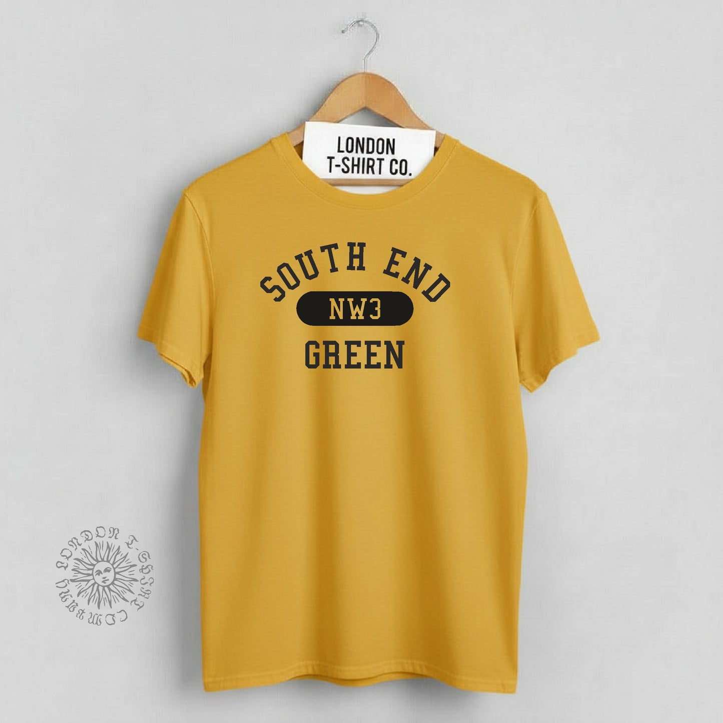South End Green T-Shirt - Hampstead NW3, London Souvenir, Various Colours