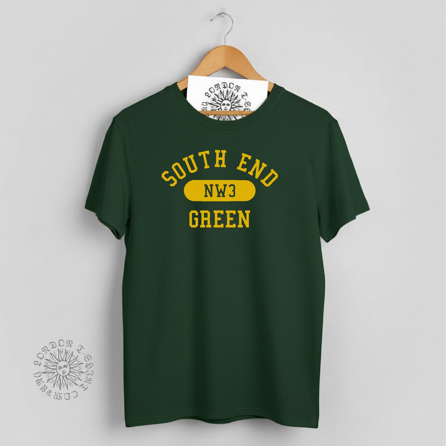 South End Green T-Shirt - Hampstead NW3, London Souvenir, Various Colours