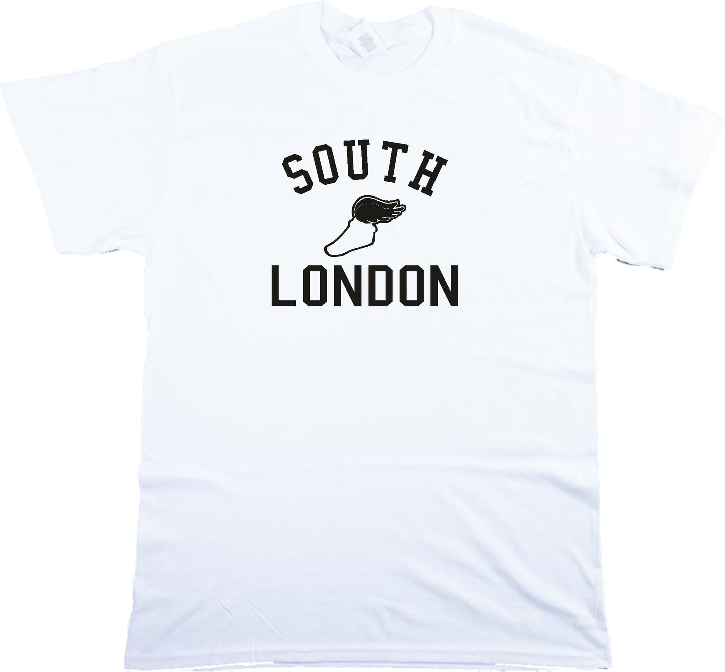South London Retro Track T-Shirt - Running, College, Souvenir, Various Colours