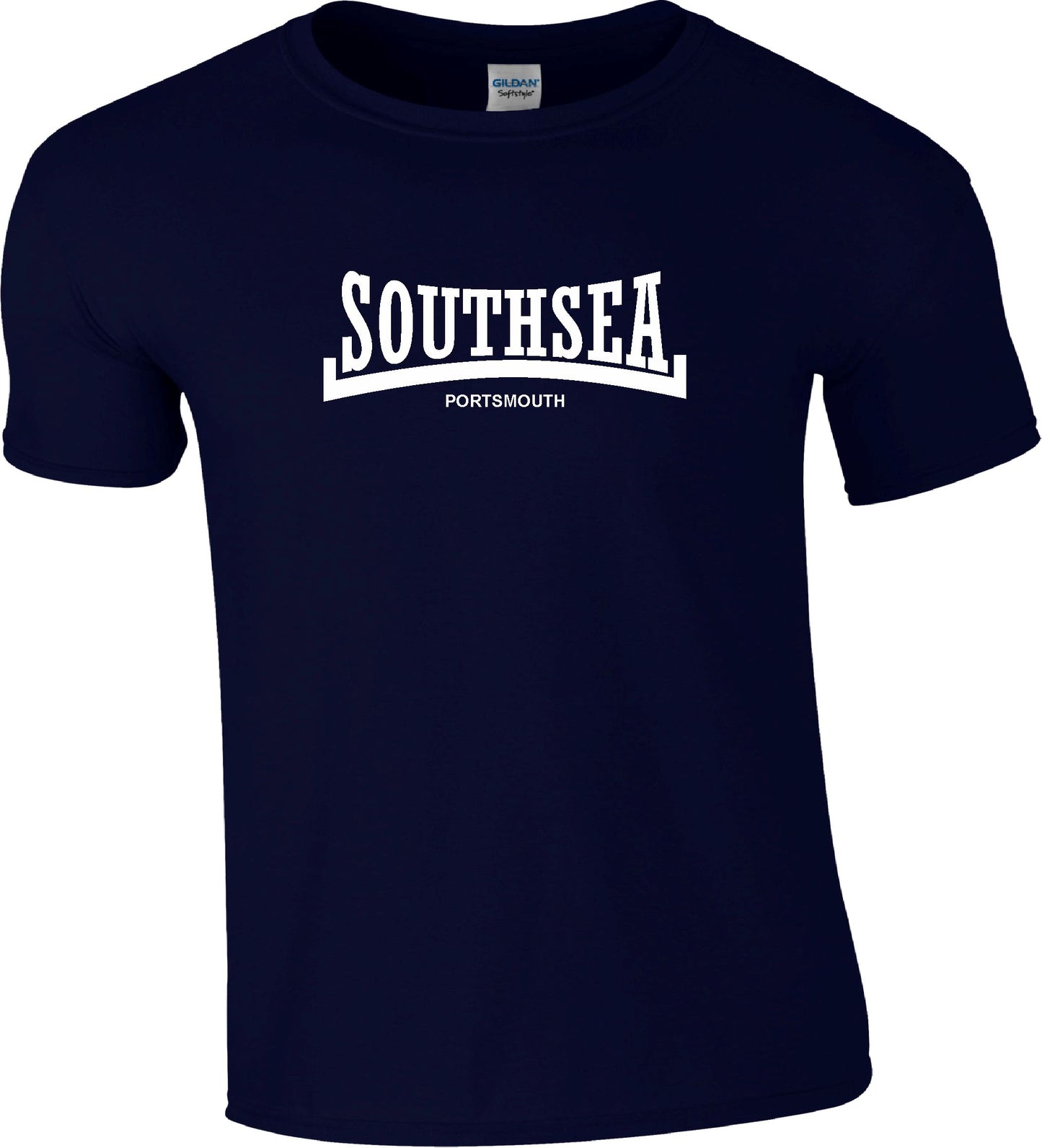 Southsea, Portsmouth T-Shirt - Souvenir, Custom Print Available, Various Colours