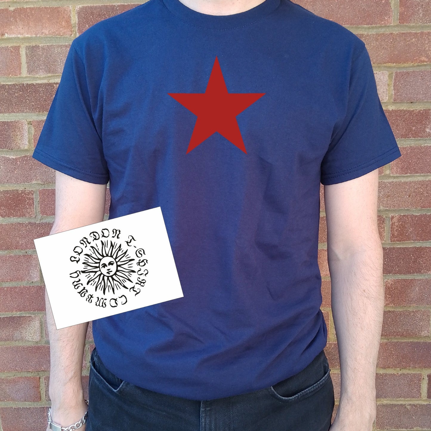 Star T-shirt - Sub Culture, Rocker Top, Protest Various Colours