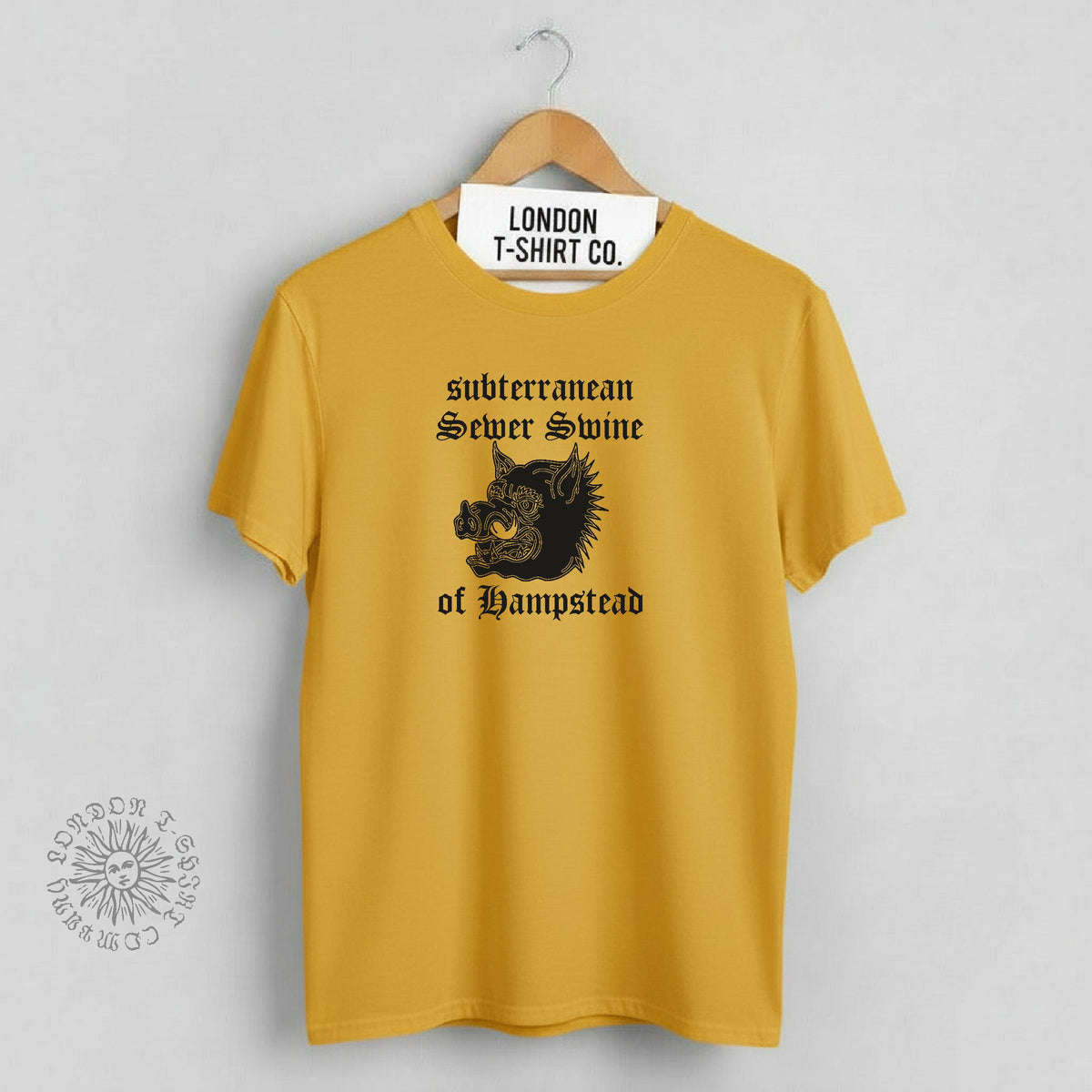 The Subterranean Sewer Swine of Hampstead T-Shirt: London Folklore, Various Colours S-3XL