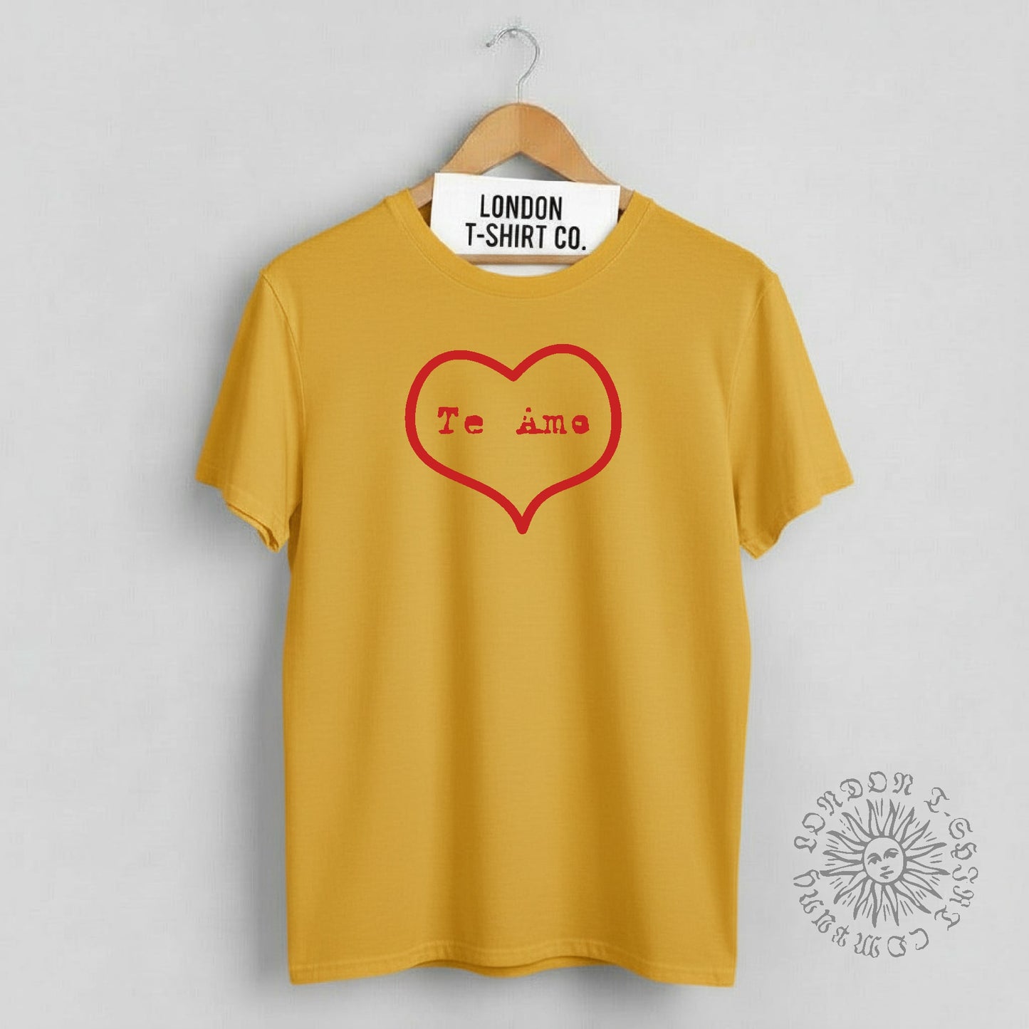 Te Amo T-Shirt - Valentines Day Heart Gift, Spanish, Various Colours