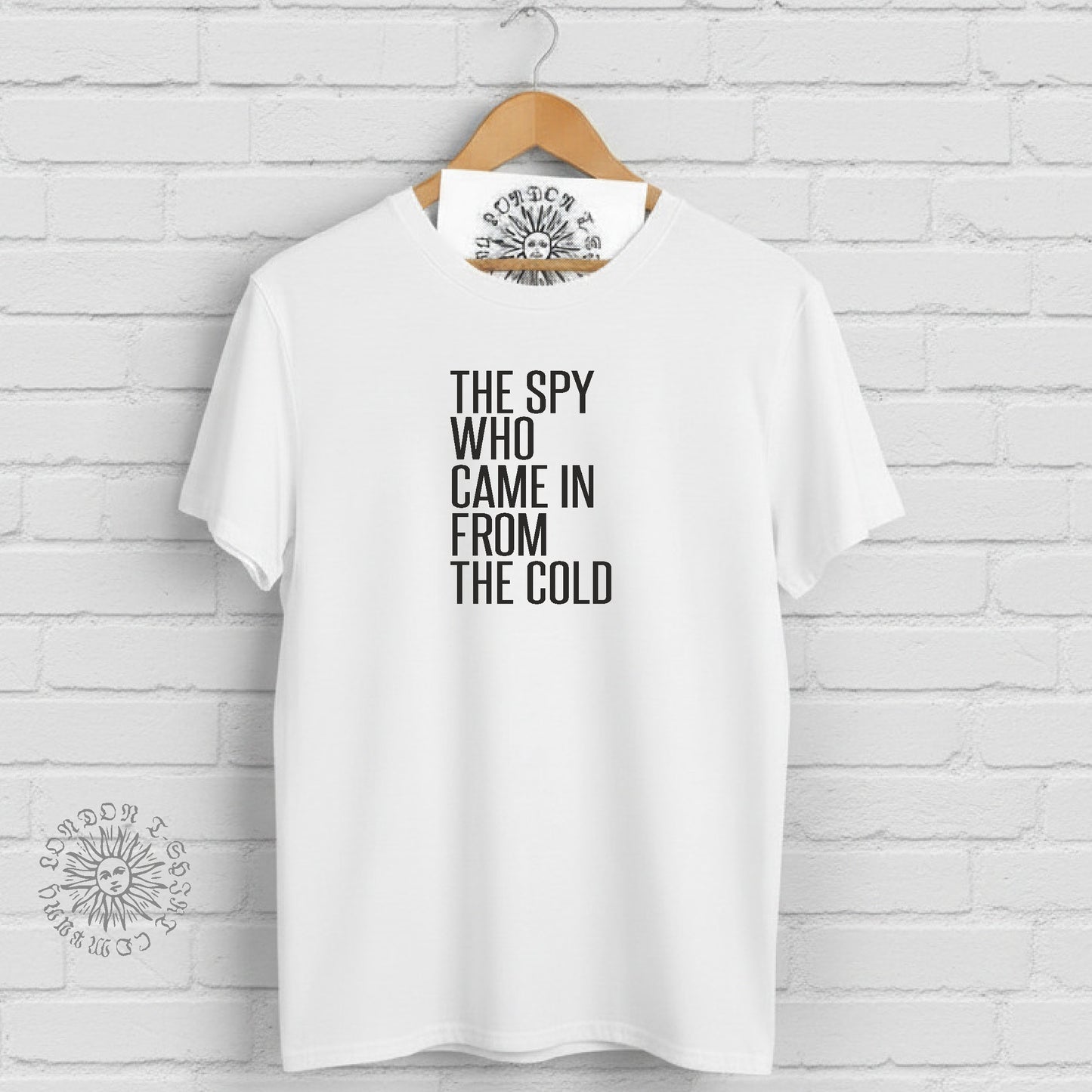 The Spy Who Came In From The Cold T-Shirt: John le Carré. Spy, Various Colours