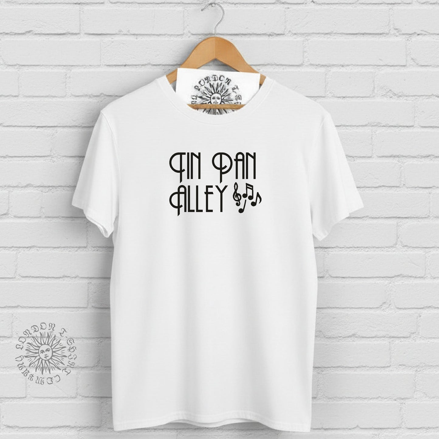Tin Pan Alley T-Shirt: Soho London Souvenir, Various Colours