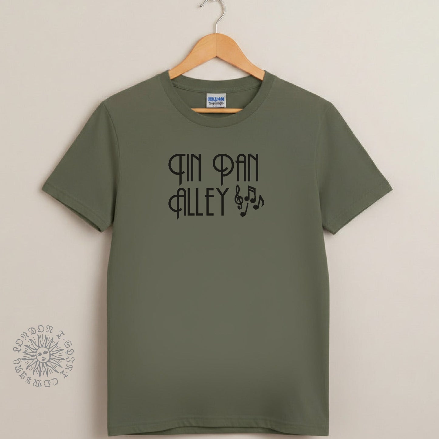 Tin Pan Alley T-Shirt: Soho London Souvenir, Various Colours
