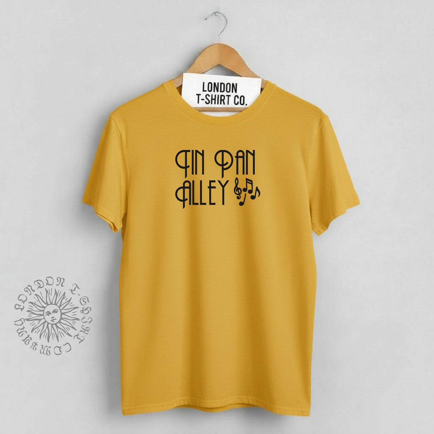 Tin Pan Alley T-Shirt: Soho London Souvenir, Various Colours