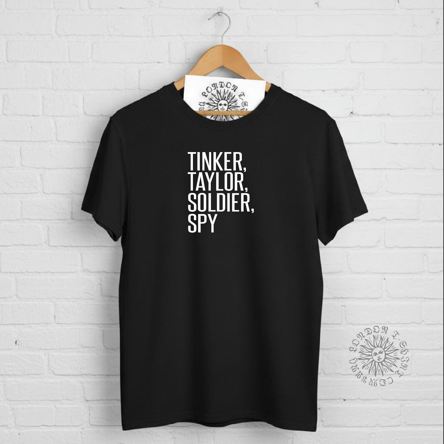 Tinker, Taylor, Soldier, Spy T-Shirt: John le Carré. Spy, Various Colours