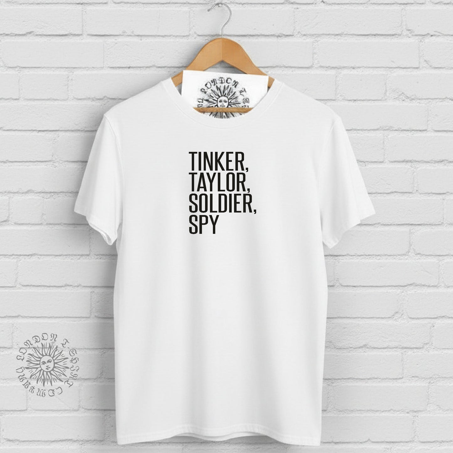 Tinker, Taylor, Soldier, Spy T-Shirt: John le Carré. Spy, Various Colours