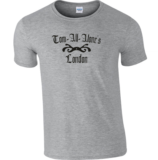 Tom-All-Alone's, London T-Shirt - Bleak House Slum, Charles Dickens, Various Colours