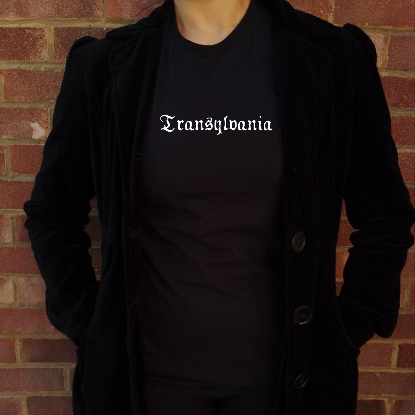 Transylvania Gothic Organic Cotton Souvenir T-Shirt - Romania, Dracula, S-XXL