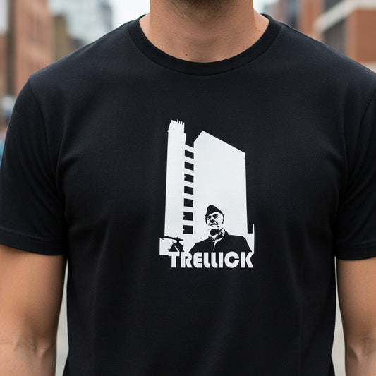 Trellick Tower Souvenir T-Shirt: West London, Notting Hill Gift, Goldfinger, Various Colours