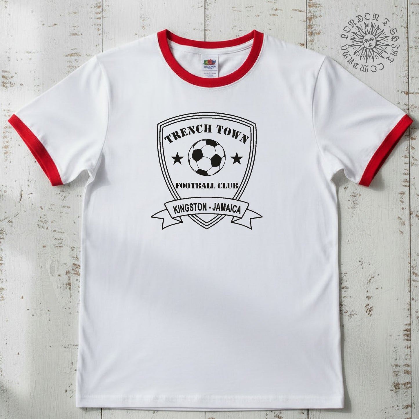 Trench Town Football Club T-Shirt - Jamaica, Football, Reggae, S-3XL