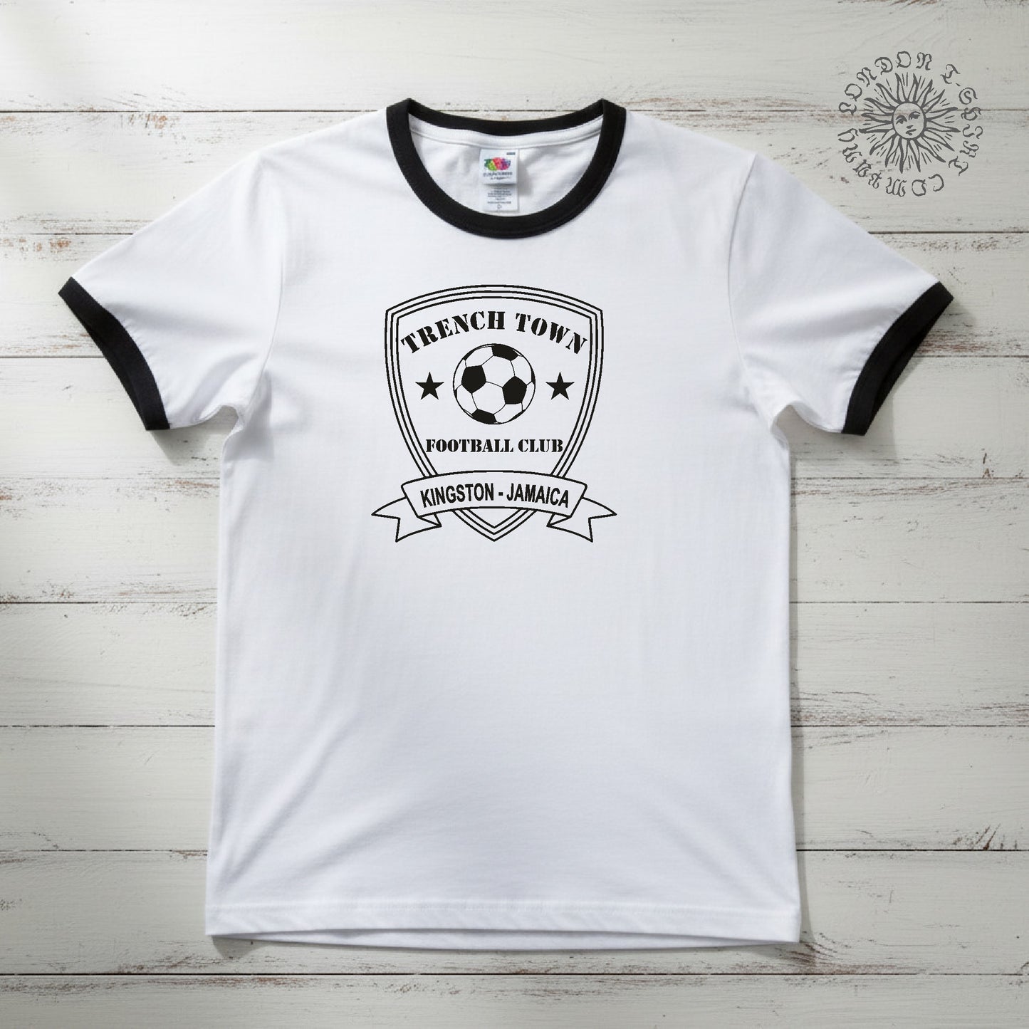 Trench Town Football Club T-Shirt - Jamaica, Football, Reggae, S-3XL
