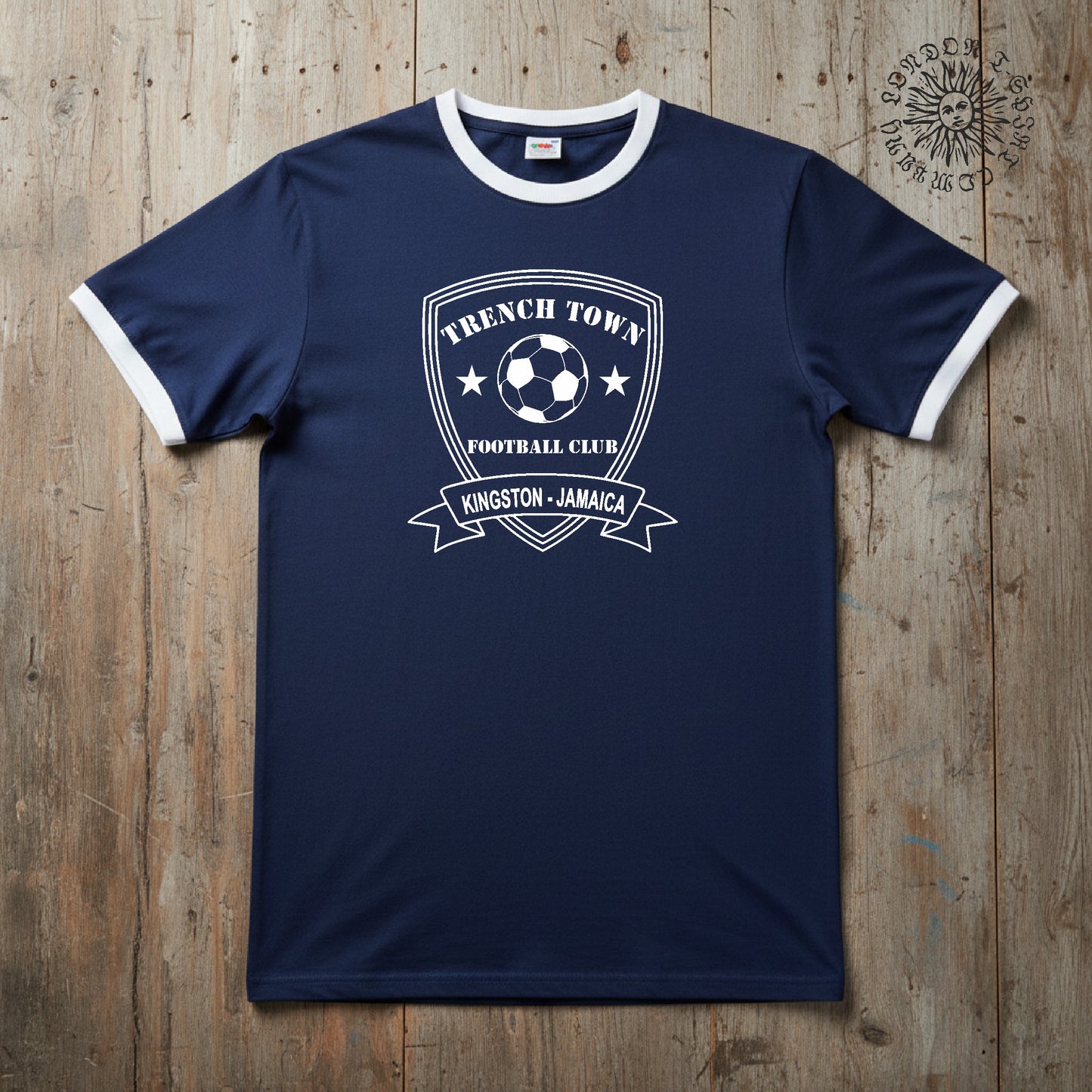 Trench Town Football Club T-Shirt - Jamaica, Football, Reggae, S-3XL