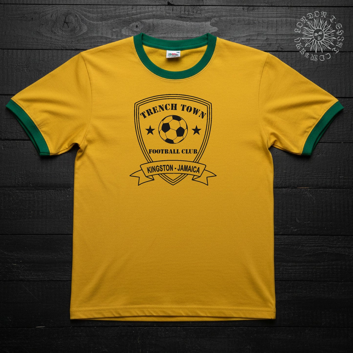 Trench Town Football Club T-Shirt - Jamaica, Football, Reggae, S-3XL