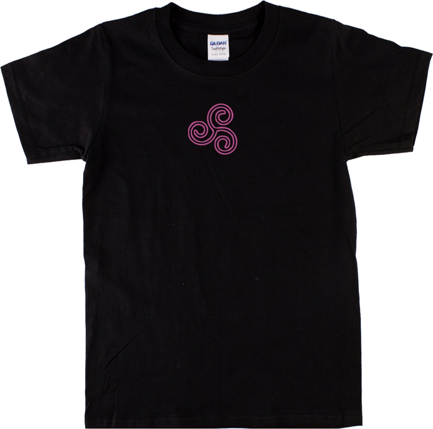 Triskelion 'Triple Spiral' Symbol T-Shirt - Celtic, Neolithic, Various Colours
