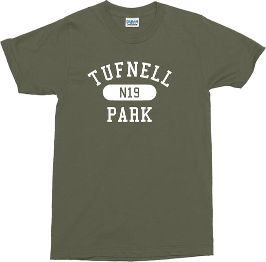 Tufnell Park T-Shirt - London College Style Souvenir, Custom Versions Available, Various Colours