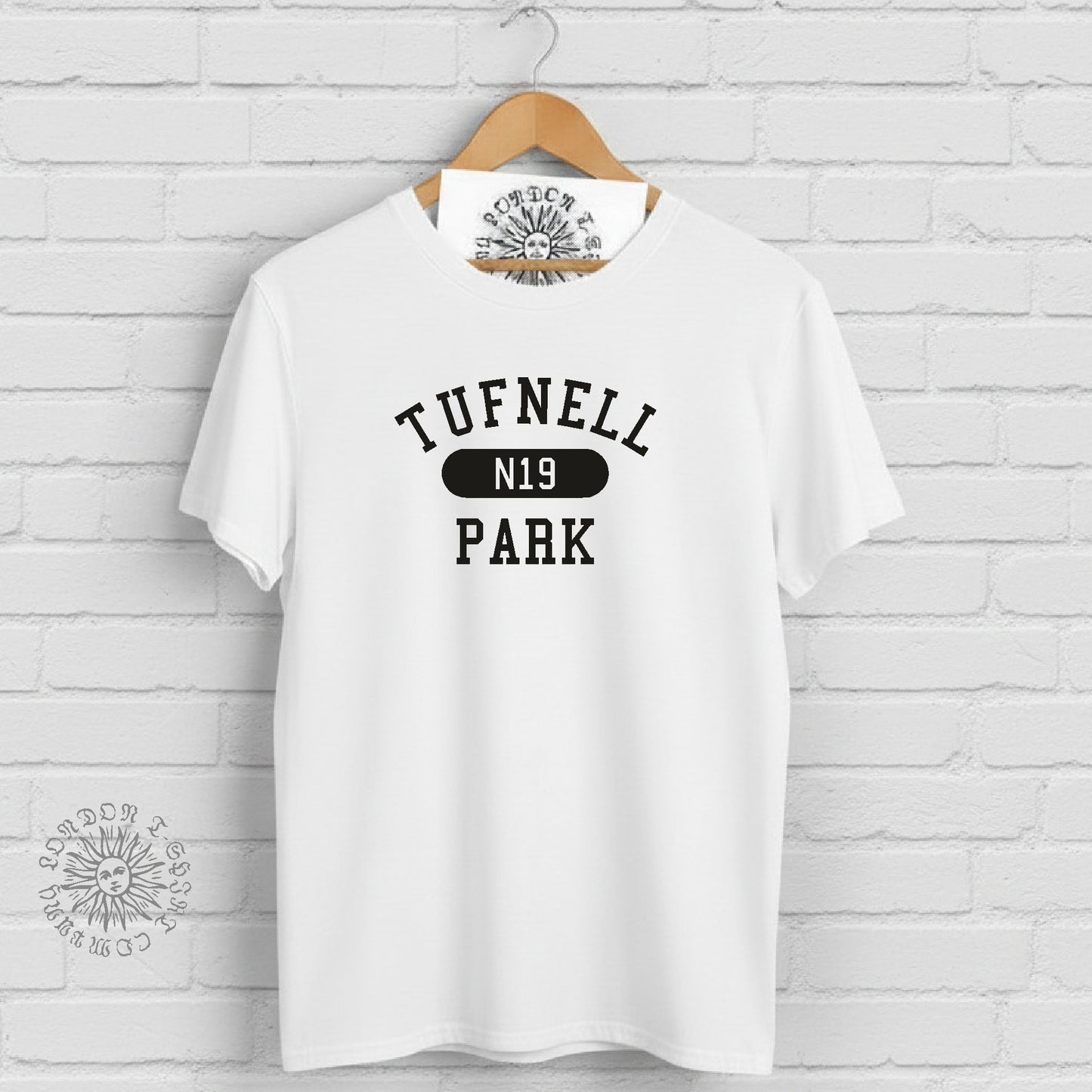 Tufnell Park T-Shirt - London Souvenir, Custom Versions Available, Various Colours
