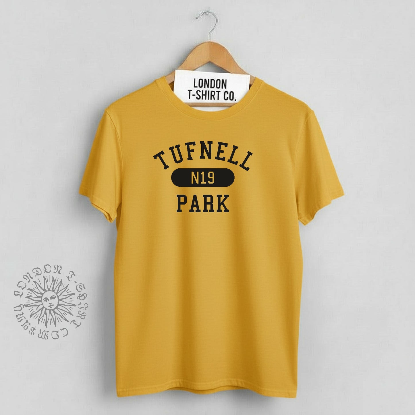 Tufnell Park T-Shirt - London Souvenir, Custom Versions Available, Various Colours