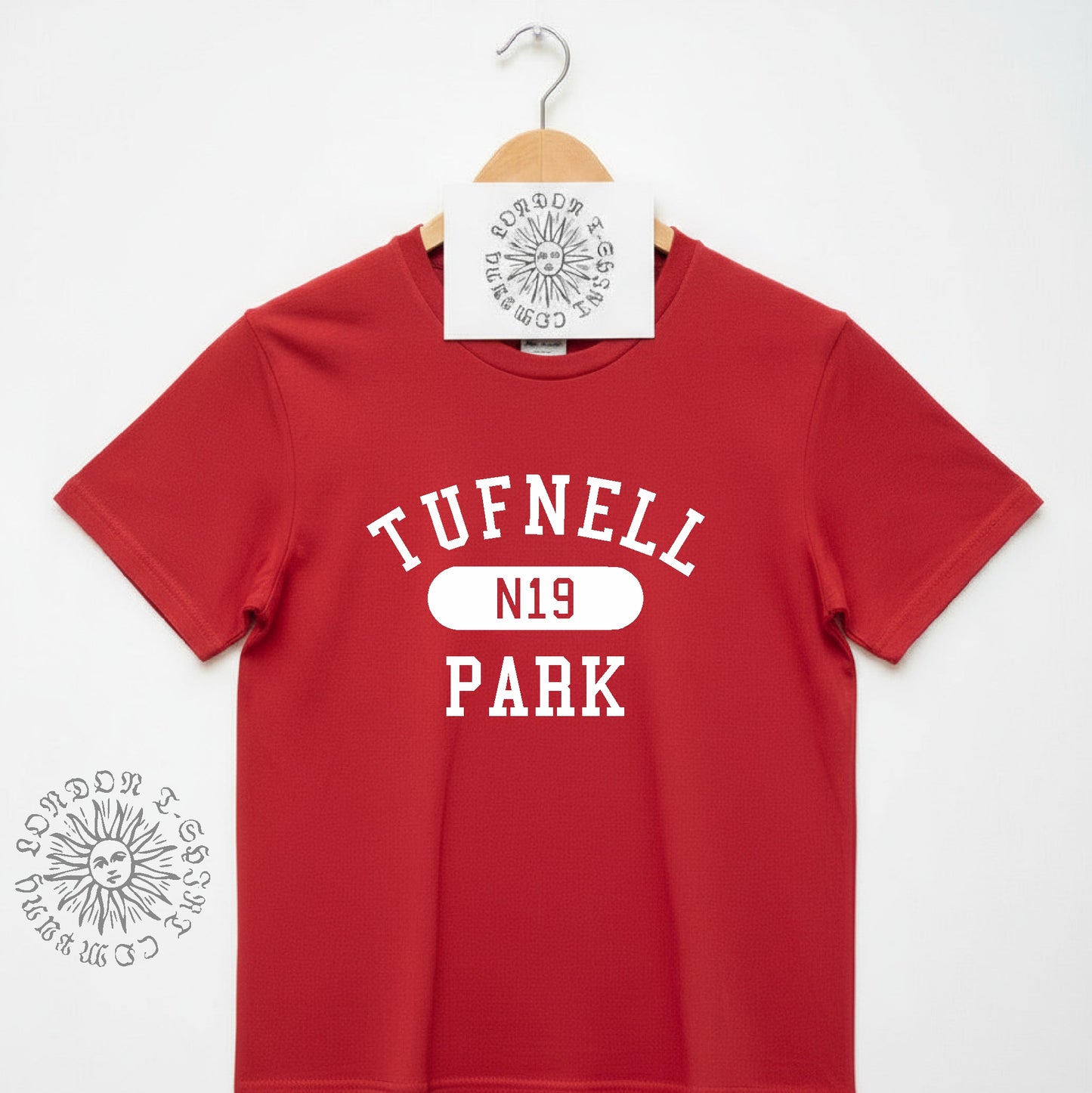 Tufnell Park T-Shirt - London Souvenir, Custom Versions Available, Various Colours
