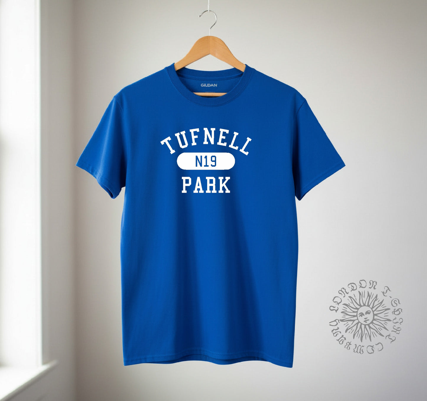 Tufnell Park T-Shirt - London Souvenir, Custom Versions Available, Various Colours