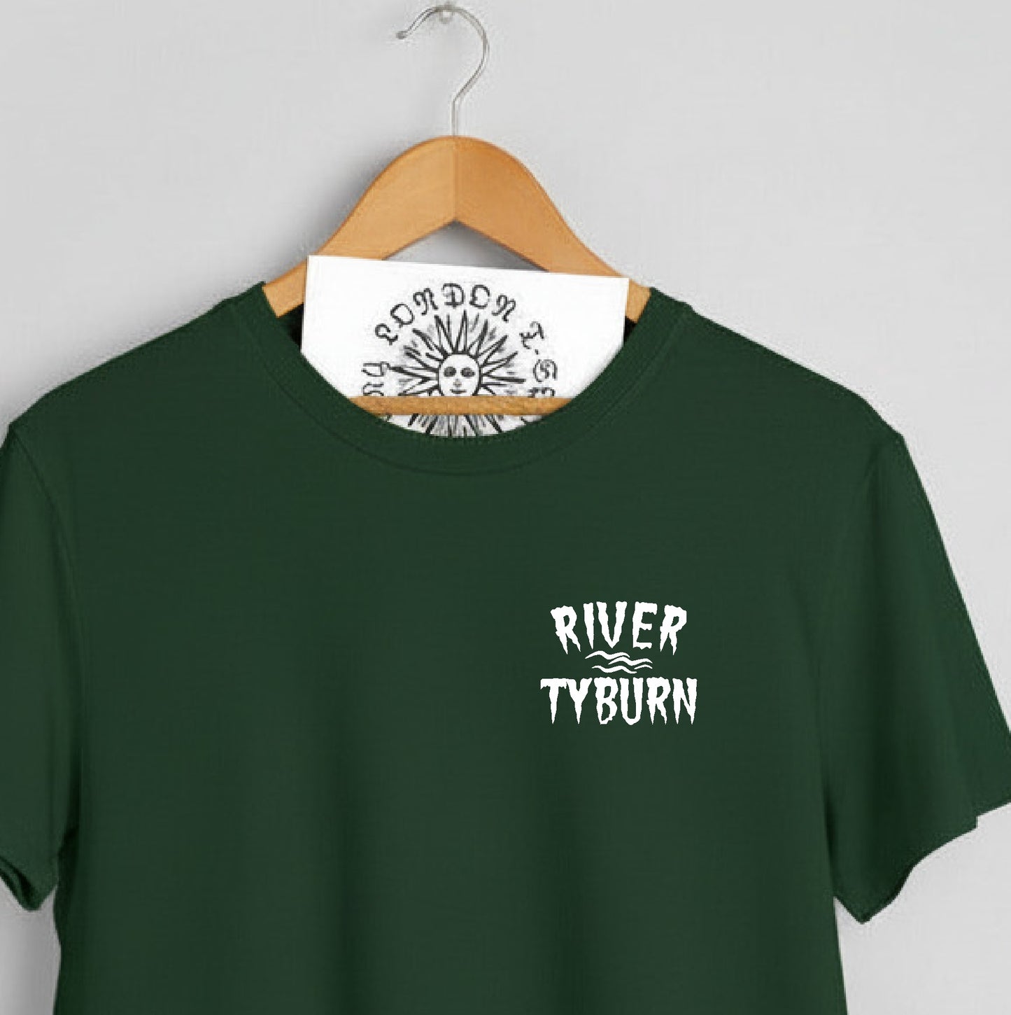 River Tyburn T-Shirt - Alternative Subterranean  London Souvenir, Various Colours