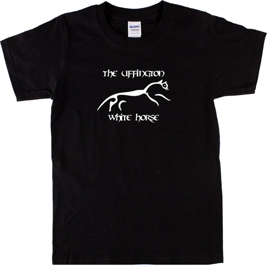 Uffington White Horse T-Shirt - Hill Figure, Folk, Various Colours