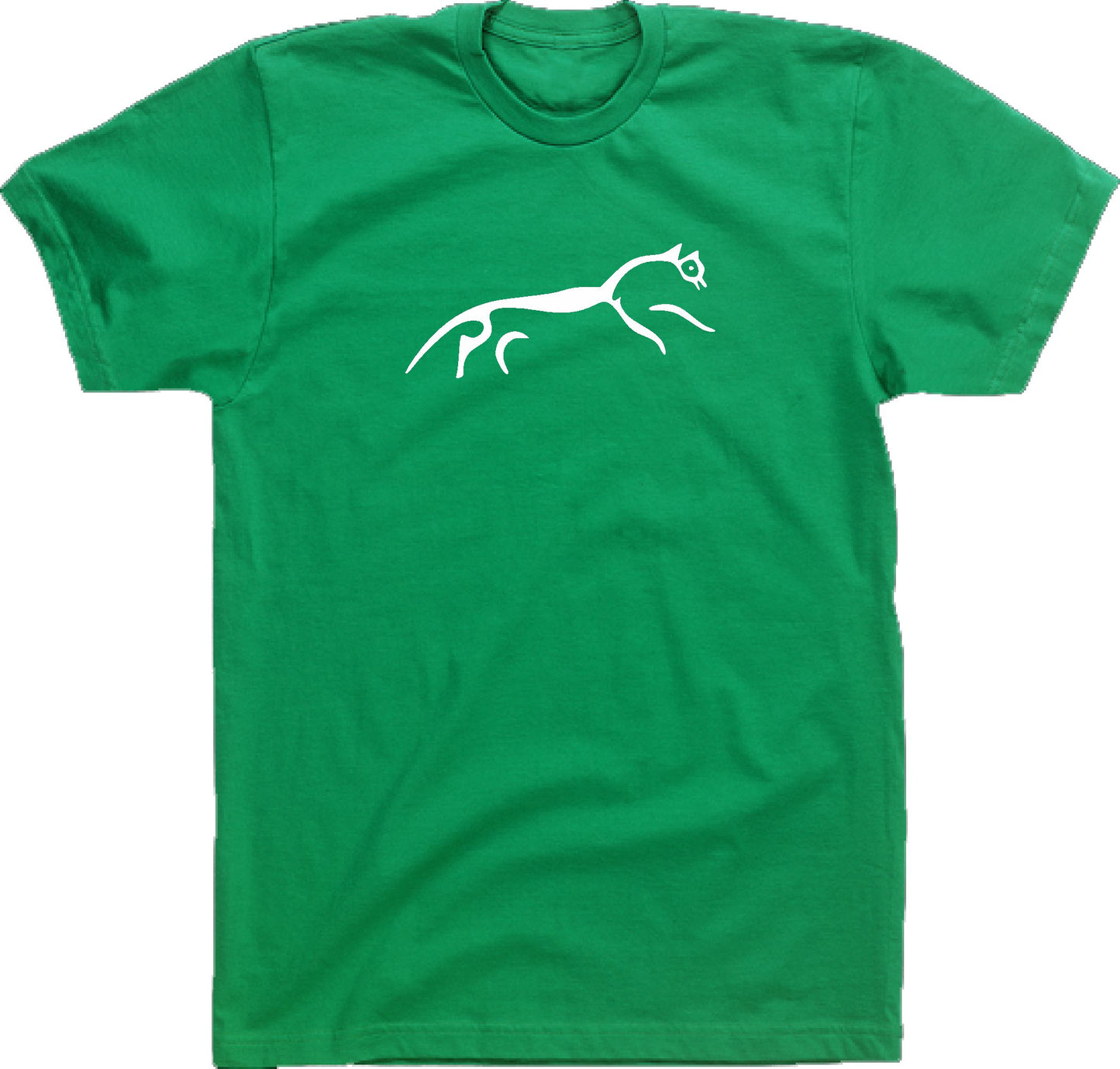 Uffington White Horse T-Shirt - Chalk Hill Figure, Oxfordshire, Various Colours