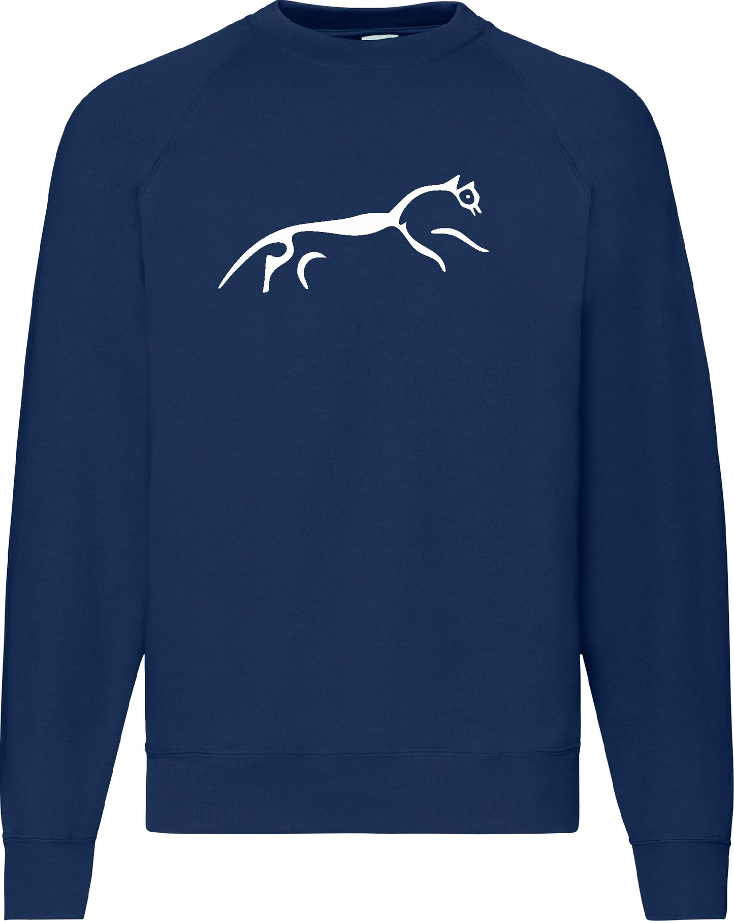 Uffington White Horse Sweater - Chalk Hill Figure Sweatshirt, Various Colours