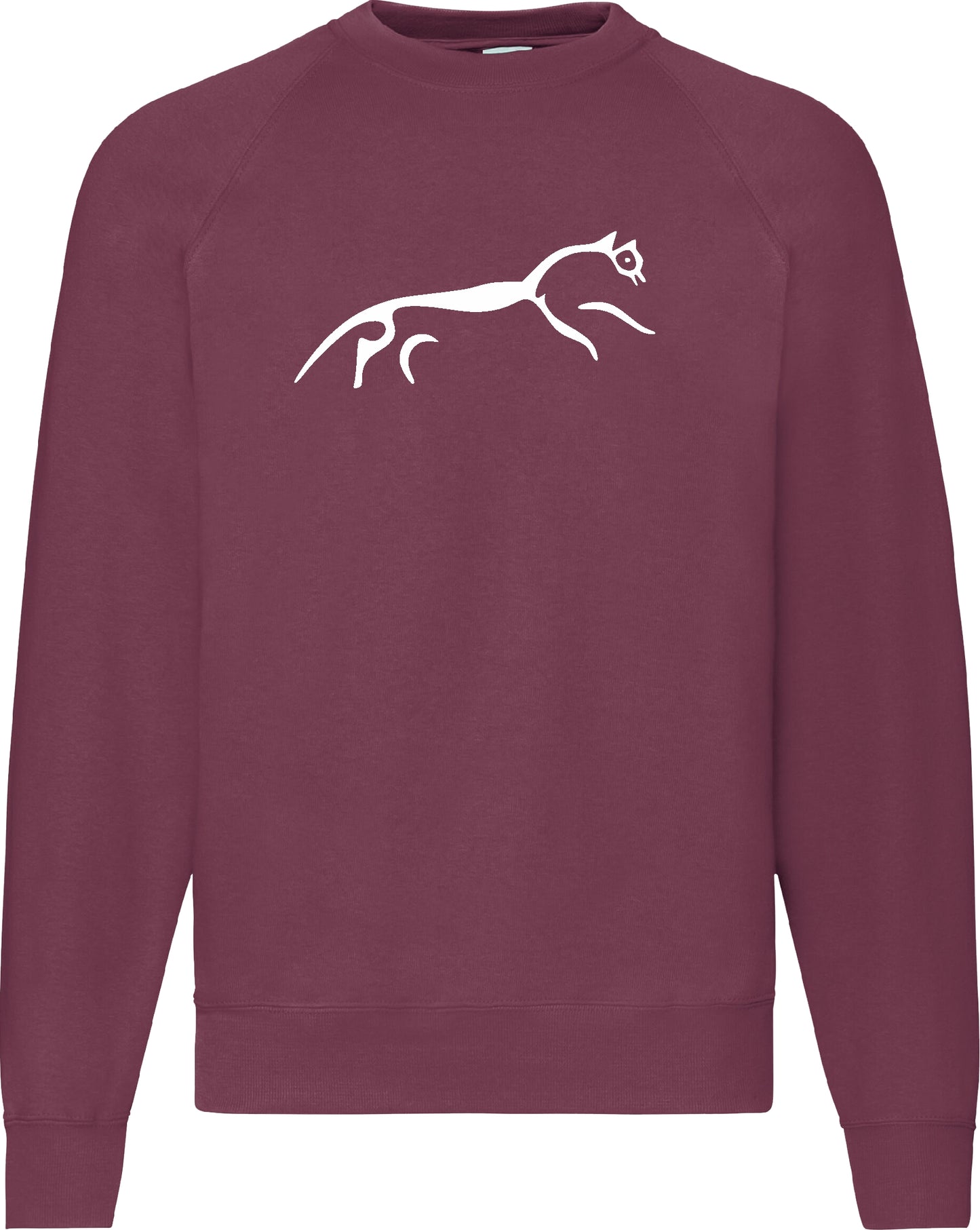 Uffington White Horse Sweater - Chalk Hill Figure Sweatshirt, Various Colours