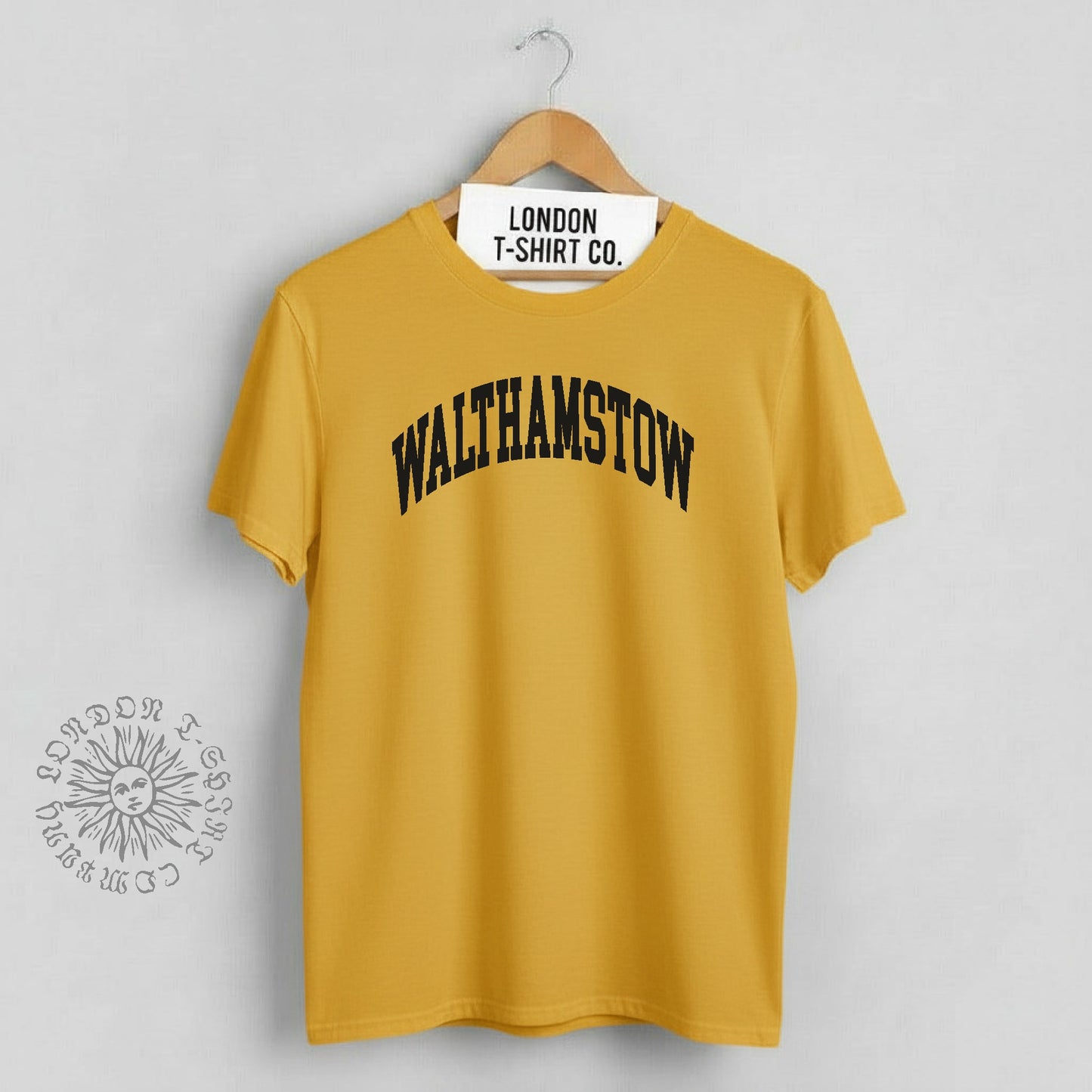 Walthamstow (London) Souvenir T-Shirt - Retro College Style, Various Colours
