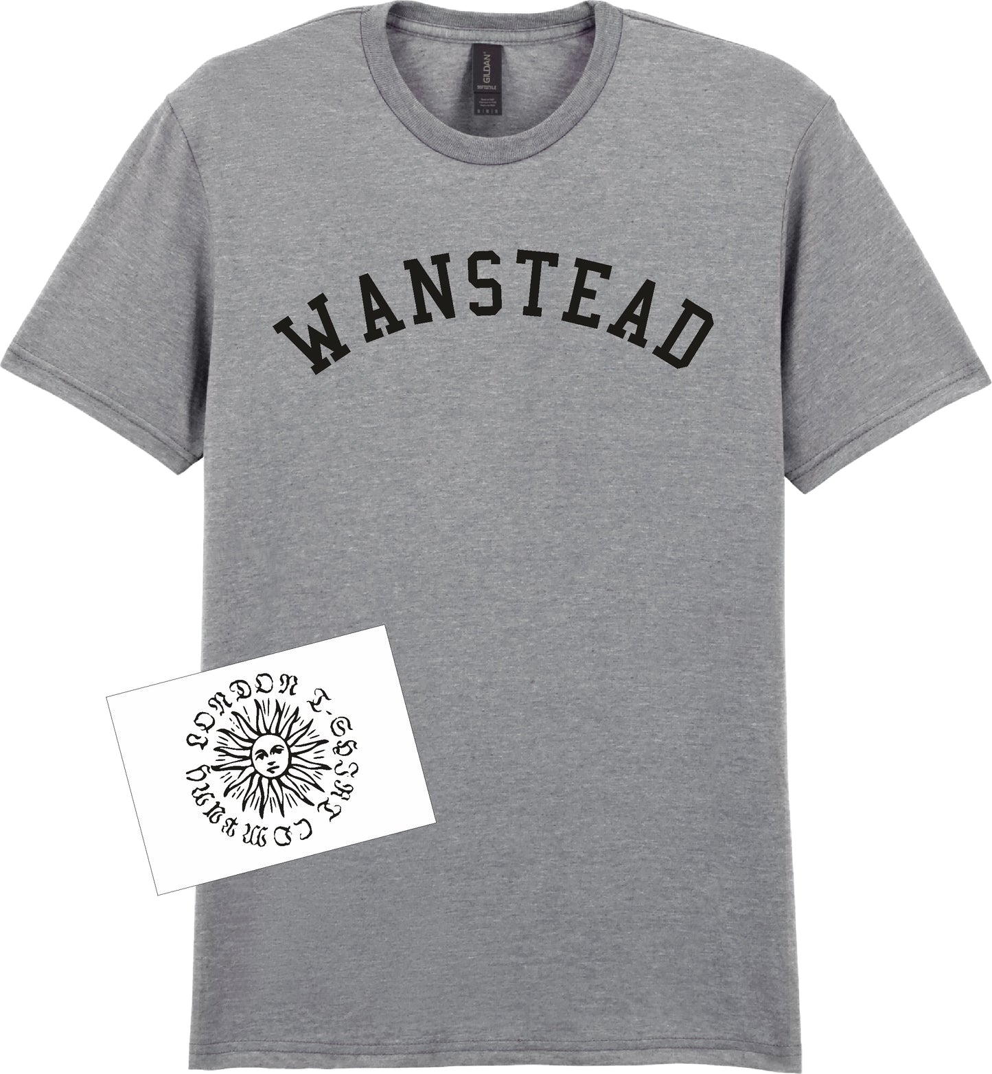 Wanstead T-Shirt - Varsity College Preppy Style, Wanstead Flats, Various Colours