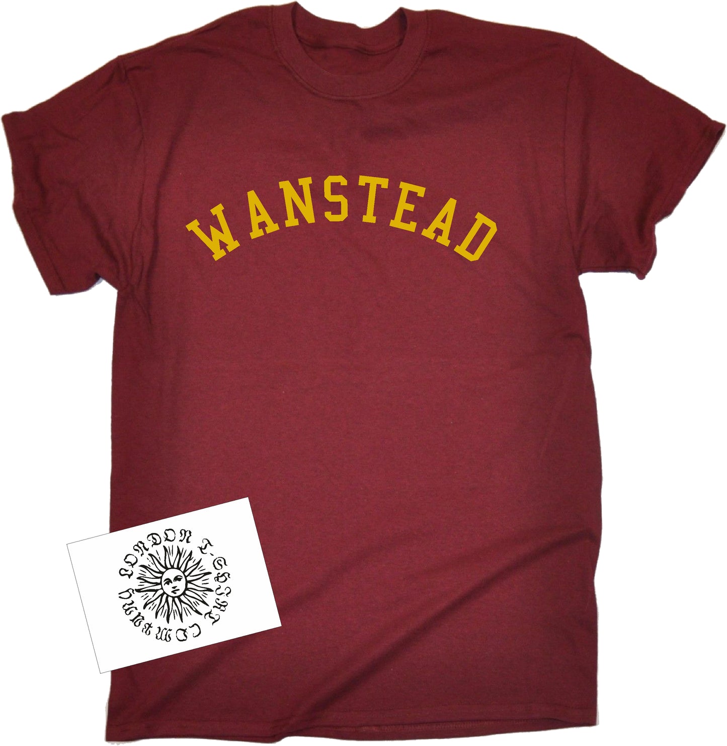 Wanstead T-Shirt - Varsity College Preppy Style, Wanstead Flats, Various Colours