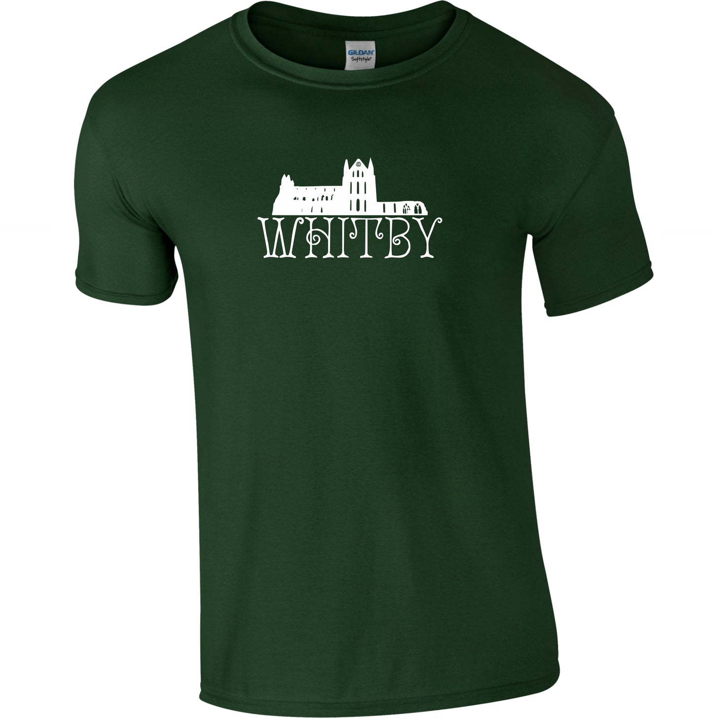 Whitby T-Shirt - Yorkshire Souvenir, Ruins, Gothic, Various Colours