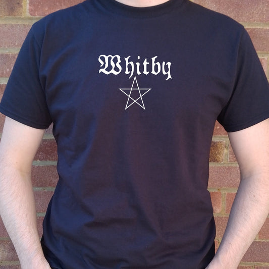 Whitby Unisex T-Shirt - Pentagram, Gothic, Dracula, S-XXL