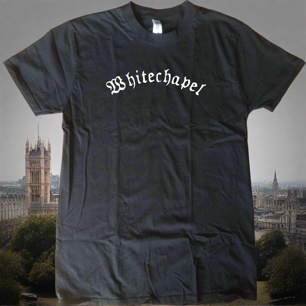 Whitechapel Souvenir Organic Cotton T-Shirt - Gothic London, S-XXL
