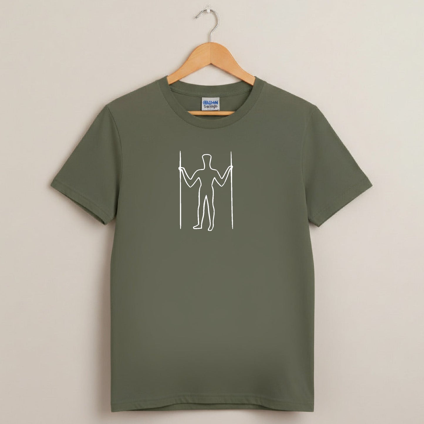 Long Man Of Wilmington T-Shirt - Hill Figure, Giant, Various Colours